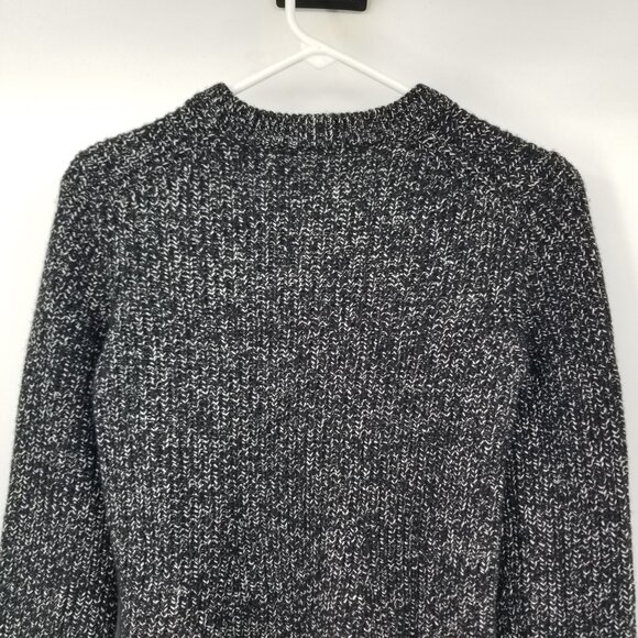 Athleta Sierra Women's Grey Chunky Crewneck Sweater XS Athleisure Winter Active - Picture 8 of 11